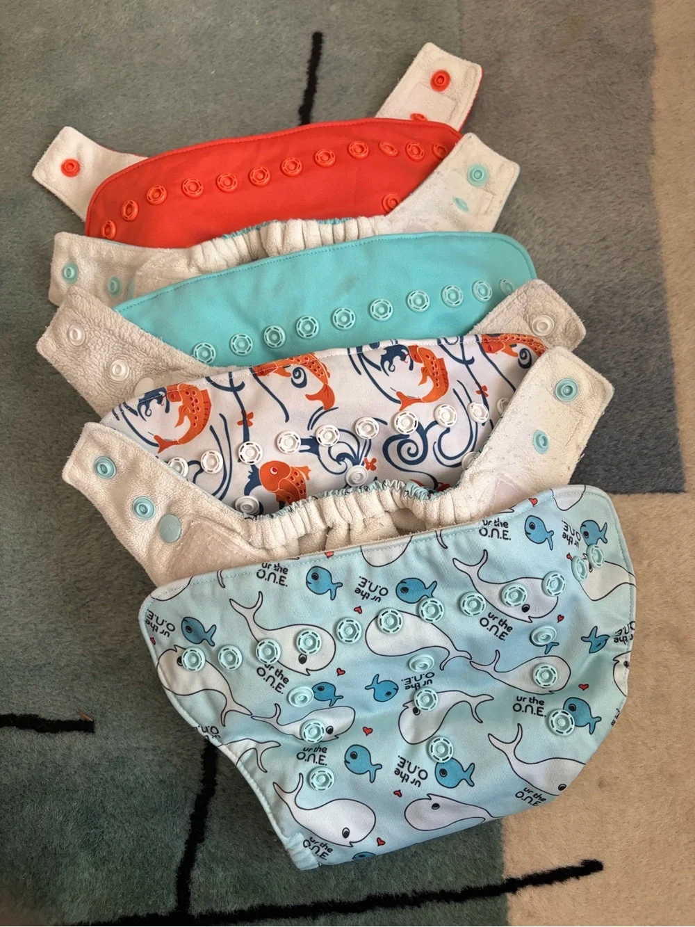 Lot of 12 Cloth Diaper Covers: BumGenius and Grovia!